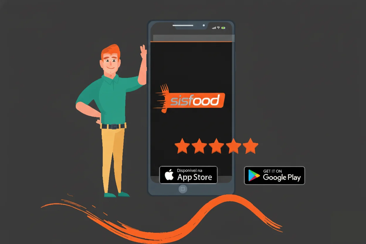 Aplicativo Android e iOS do Sisfood